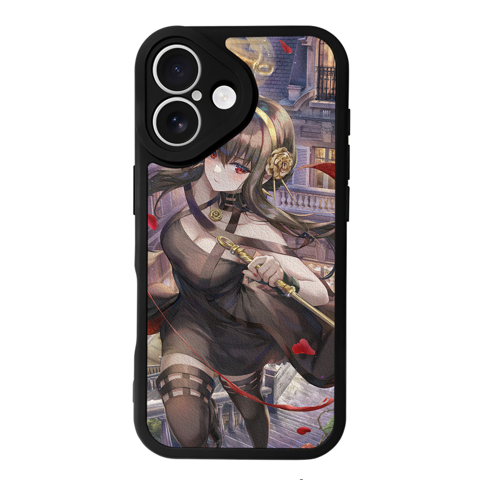 （画像用） SPY×FAMILY间谍家家酒 【iPhone 16シリーズ対応】シリコンスマホケース（レザー調） 材質：シリコン